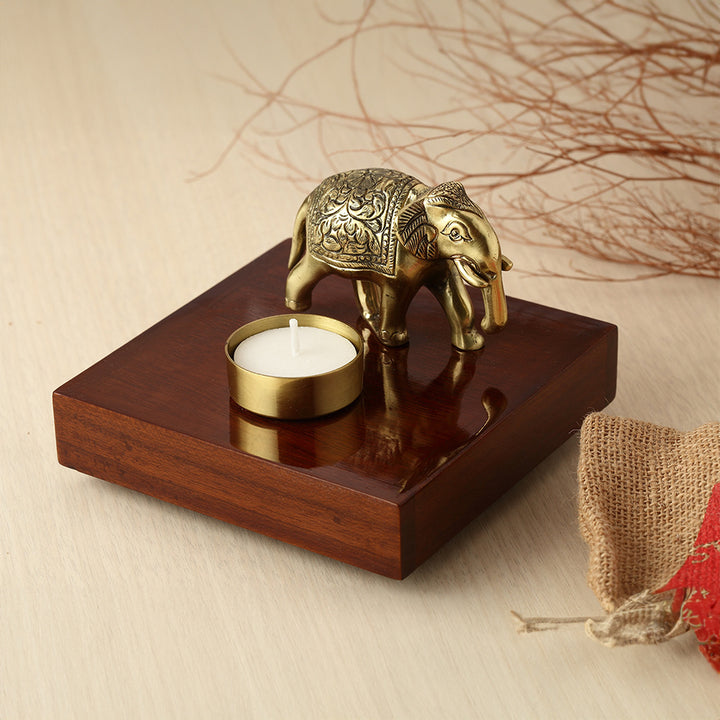 ELEPHANT TEA LIGHT HOLDER