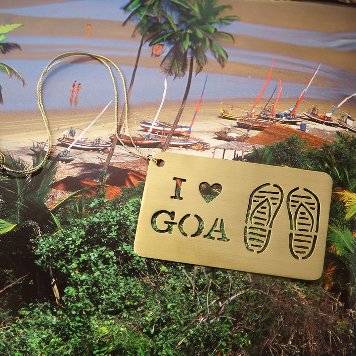 I LOVE GOA BOOKMARK