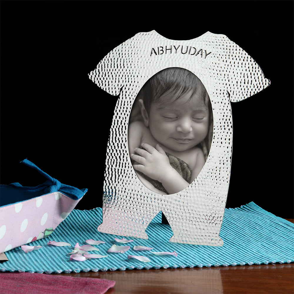 CUSTOMISED BABY DRESS PHOTO FRAME