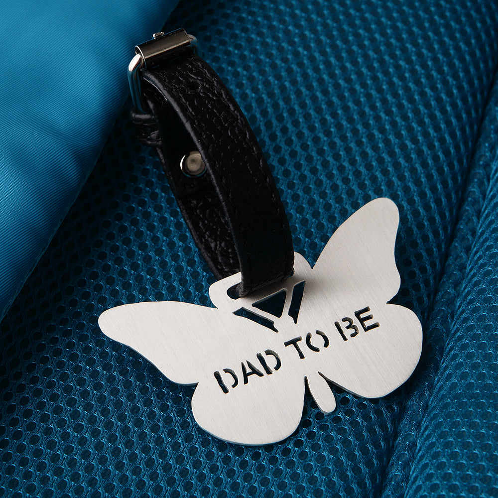 DAD TO BE LUGGAGE TAG