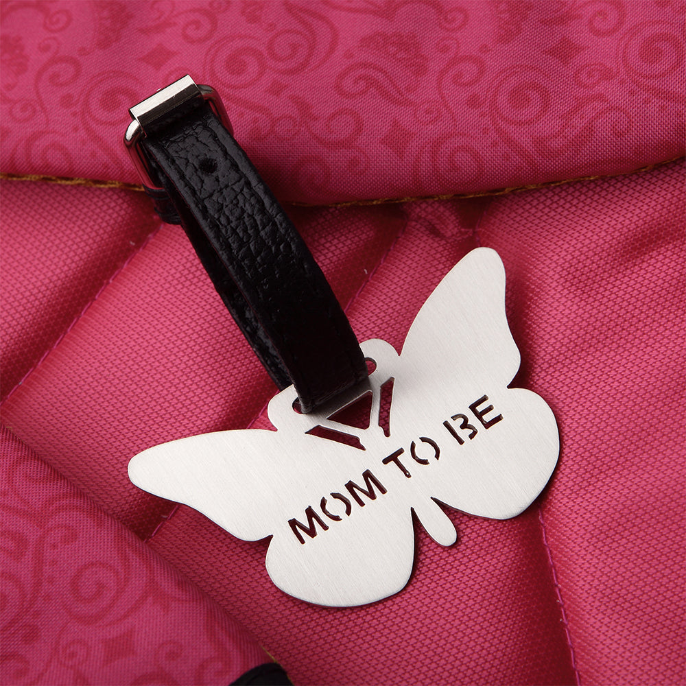 MOM TO BE LUGGAGE TAG