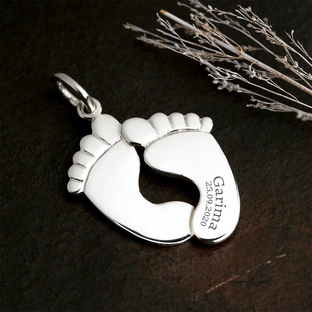 SILVER PLATED BABY PENDANT