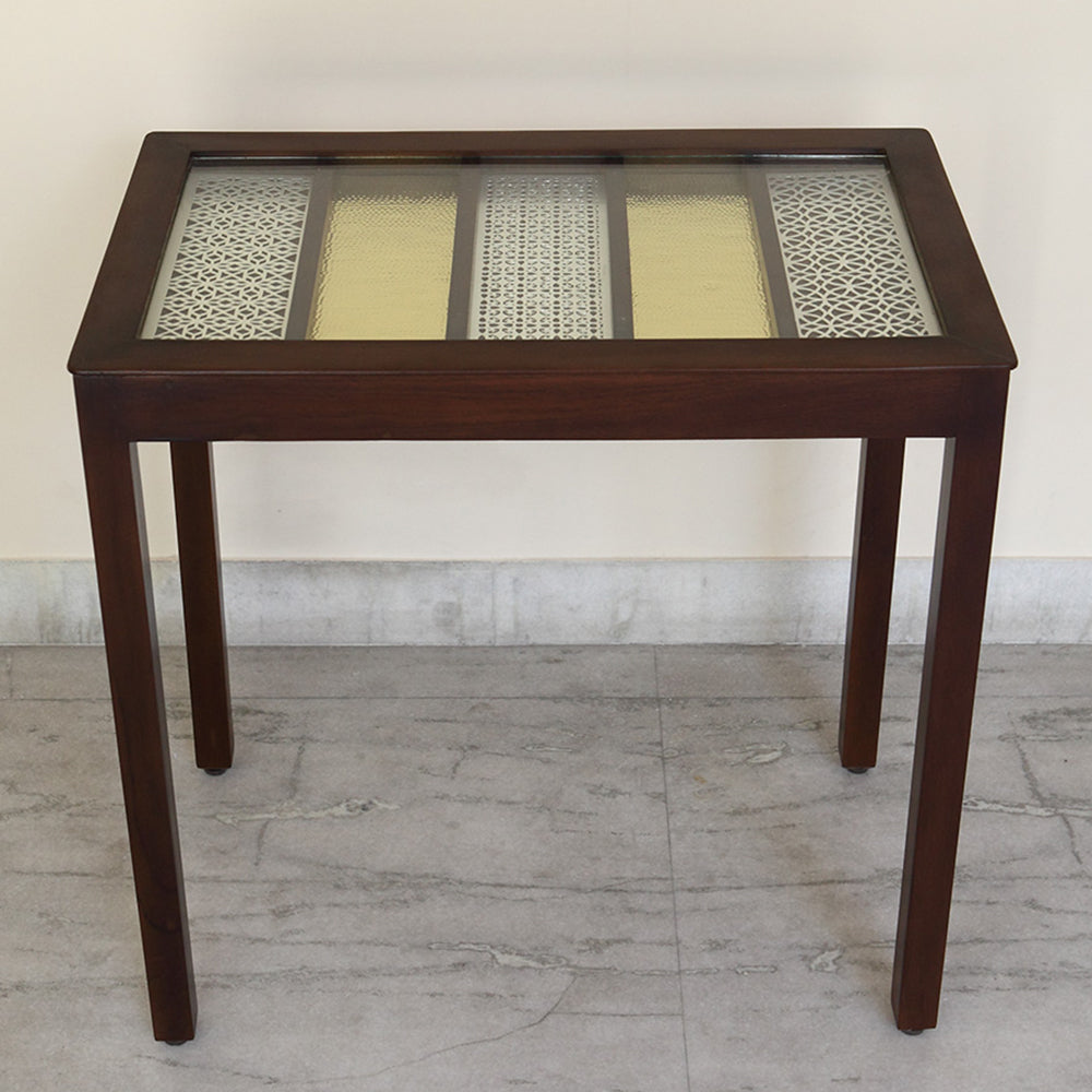 DUO JAALI WOODEN TABLE