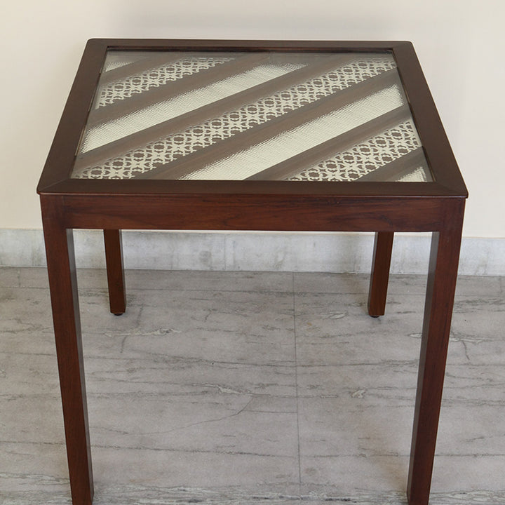 JAALI WOODEN TABLE