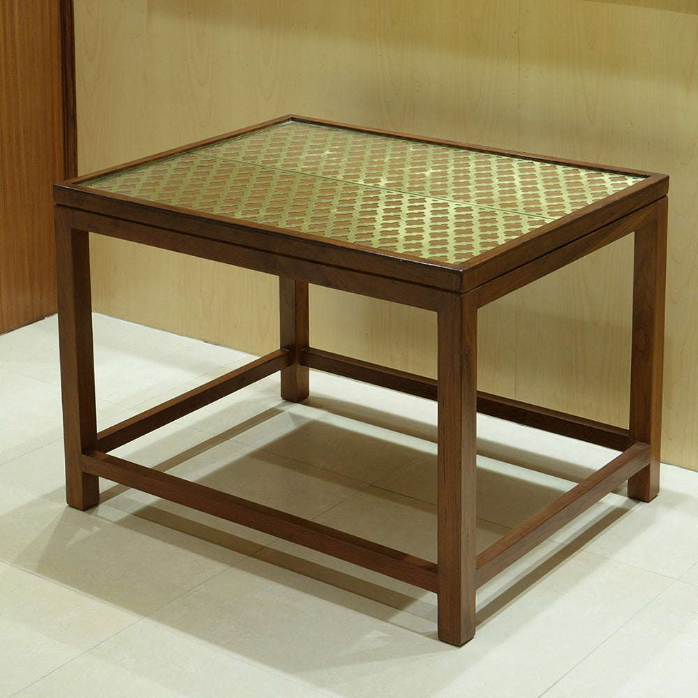 JAALI WOODEN TABLE