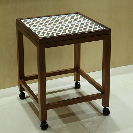 JAALI WOODEN TABLE