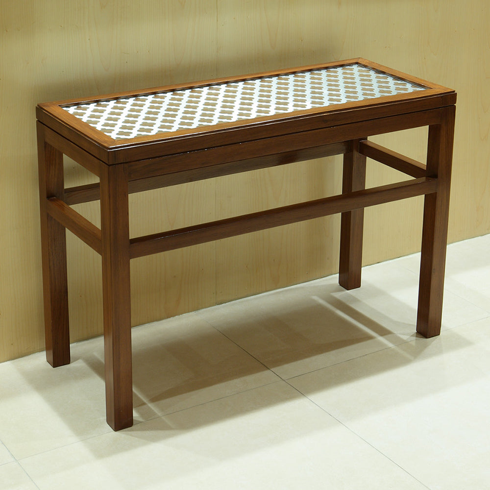 JAALI WOODEN TABLE