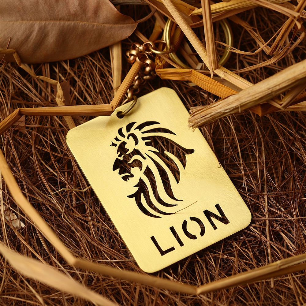 LION CUTOUT - KEY RING