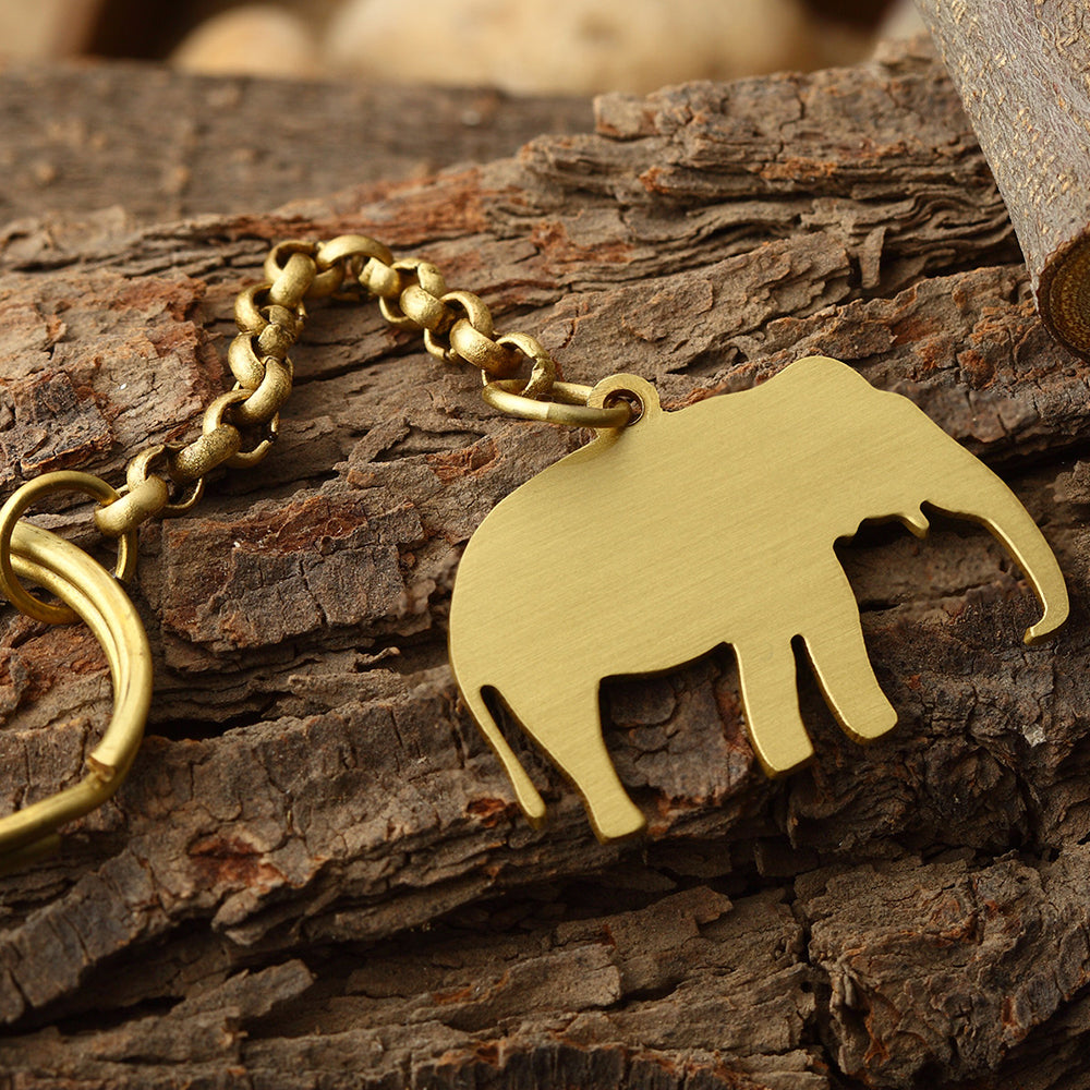 ELEPHANT SHAPED - KEY RING