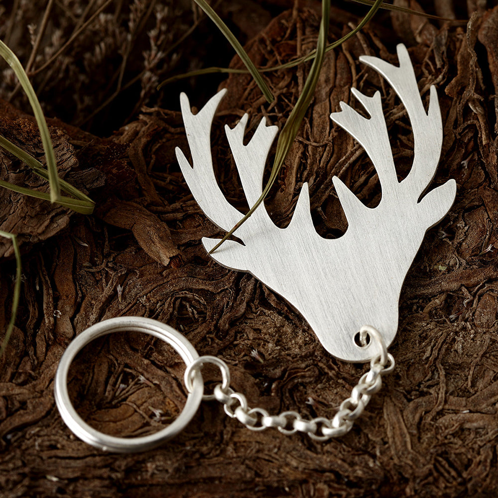 REINDEER KEY RING