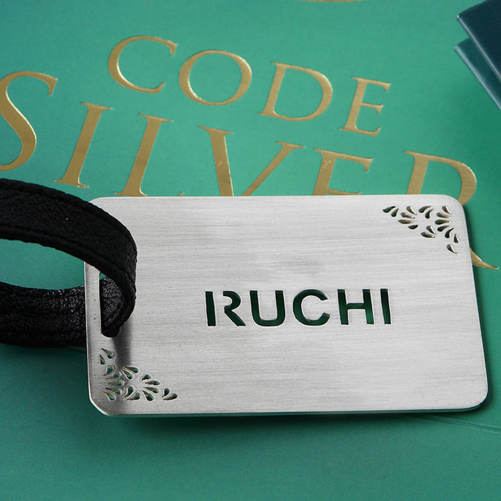 DECORATED CUSTOMISABLE LUGGAGE TAG