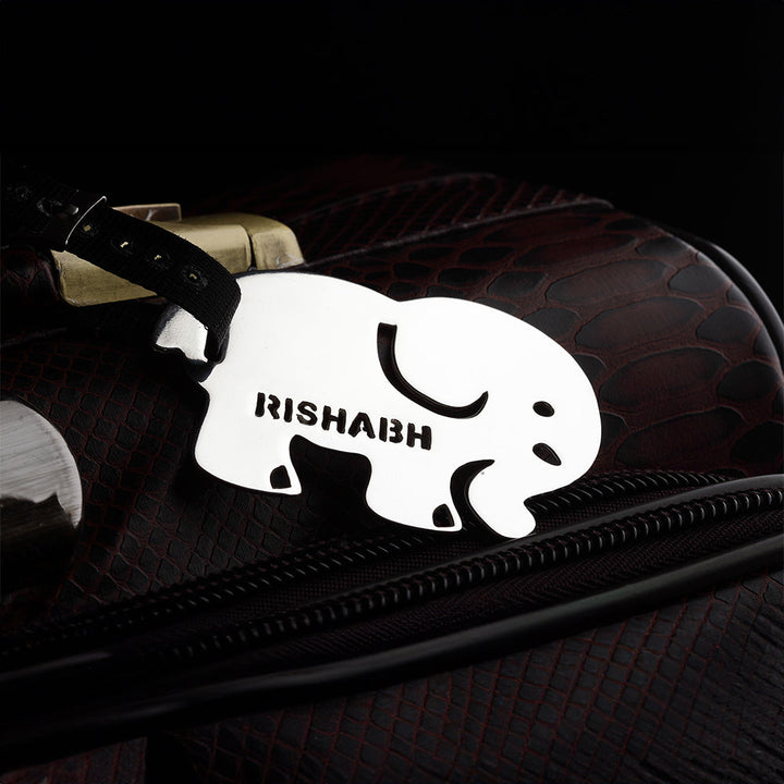 ELEPHANT CUSTOMISABLE LUGGAGE TAG