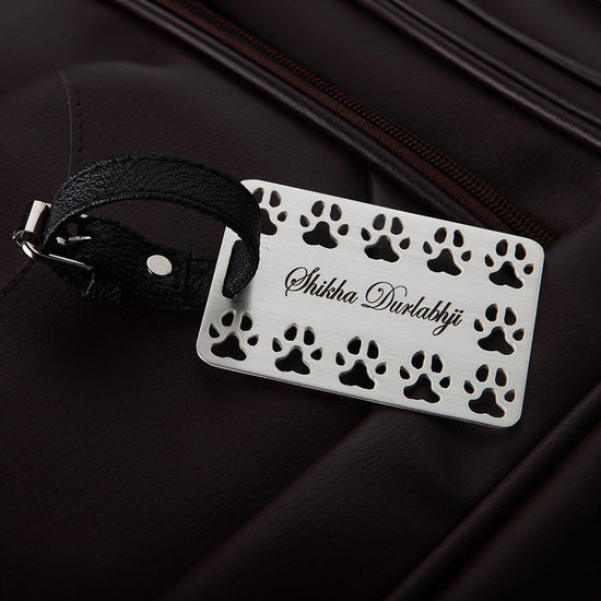 PUGMARKS CUSTOMISABLE LUGGAGE TAG