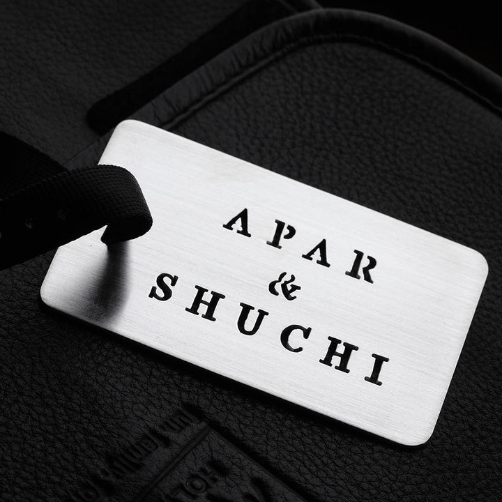 PLAIN CUSTOMISABLE LUGGAGE TAG