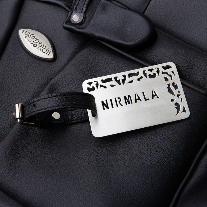 TRADITIONAL CUSTOMISABLE LUGGAGE TAG