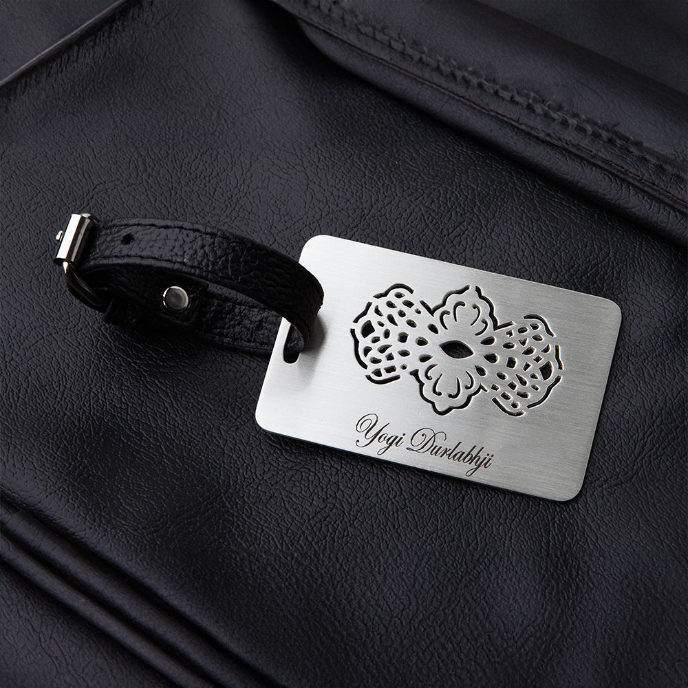 PATTERNED CUSTOMISABLE LUGGAGE TAG