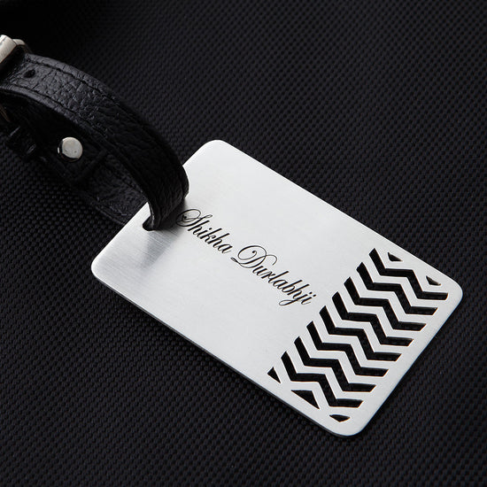 GEOMETRICAL- CUSTOMISABLE LUGGAGE TAG