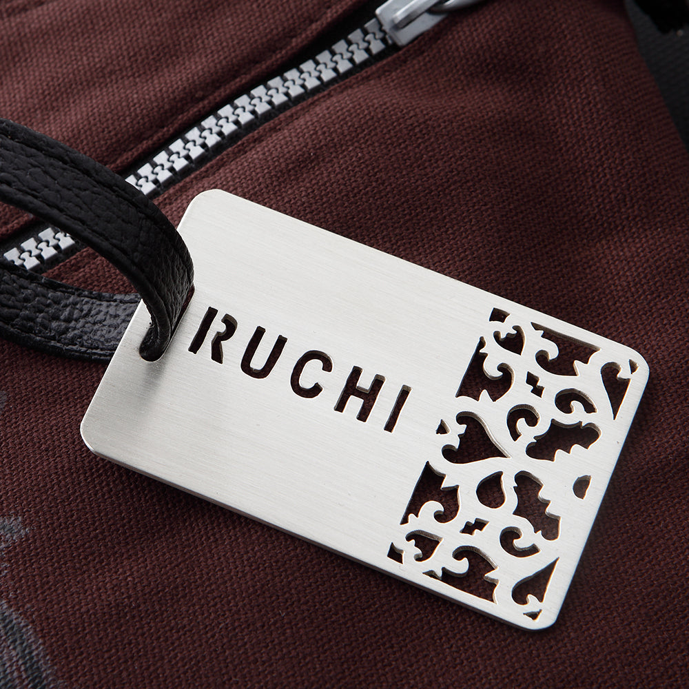 TRADITIONAL CUSTOMISABLE LUGGAGE TAG