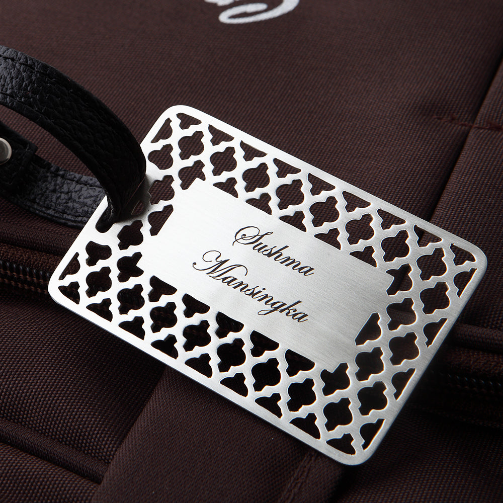 GEOMETRICAL- CUSTOMISABLE LUGGAGE TAG