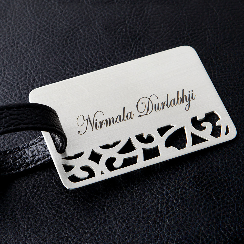 TRADITIONAL CUSTOMISABLE LUGGAGE TAG