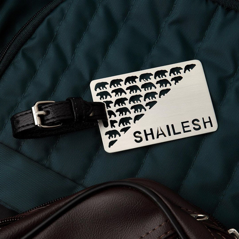 CUSTOMISABLE LUGGAGE TAG