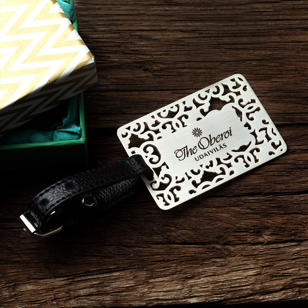 PATTERNED CUSTOMISABLE LUGGAGE TAG