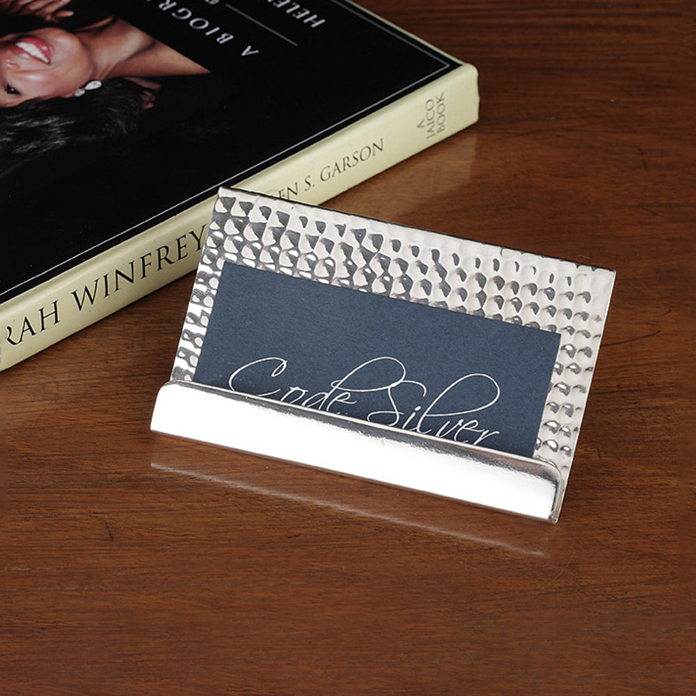 TEXTURED VISITING CARD HOLDER