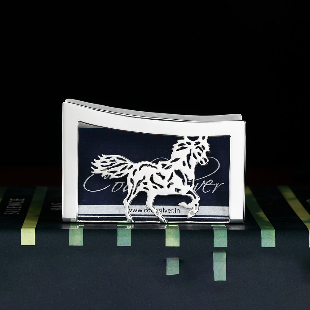 HORSE DESK CARD HOLDER