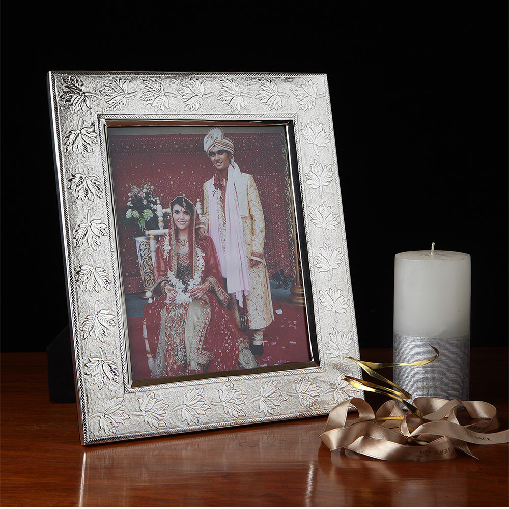 SILVER PLATED PHOTO FRAME