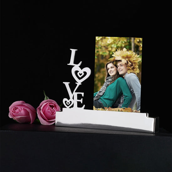 SILVER PLATED PHOTO FRAME