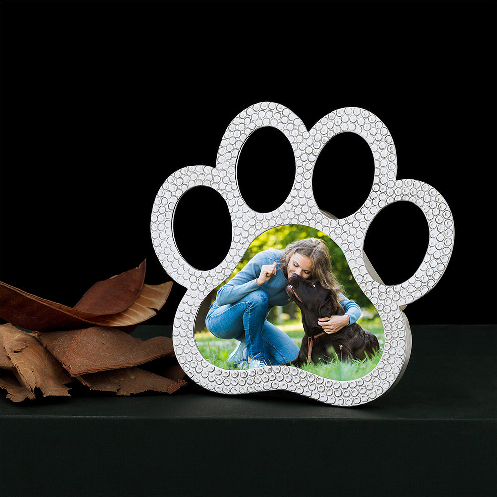 SILVER PLATED PAWSOME FRAME