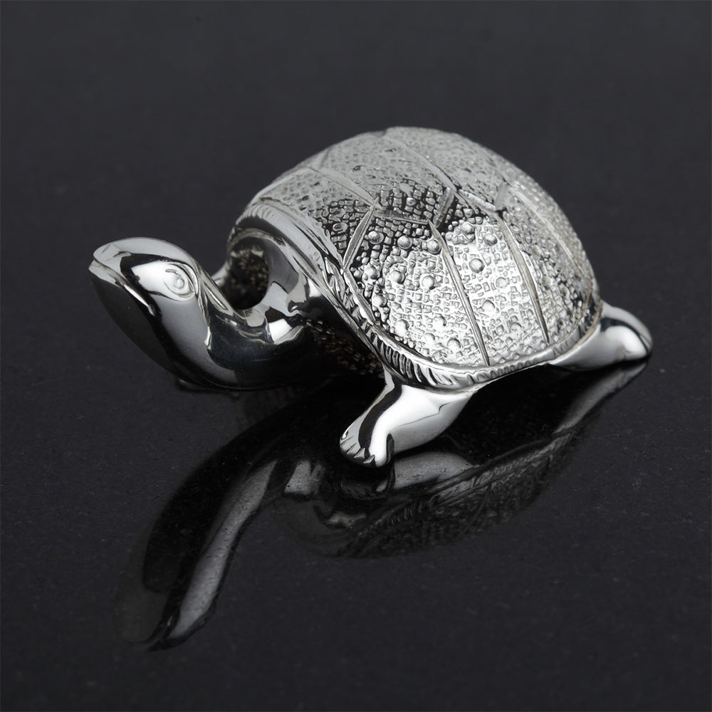 SILVER PLATED TURTLE