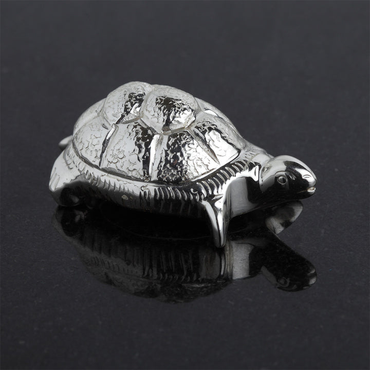 SILVER PLATED TURTLE