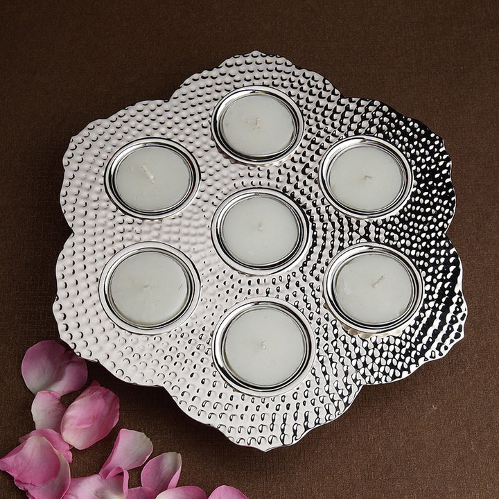 SEVEN TEA LIGHT HOLDER