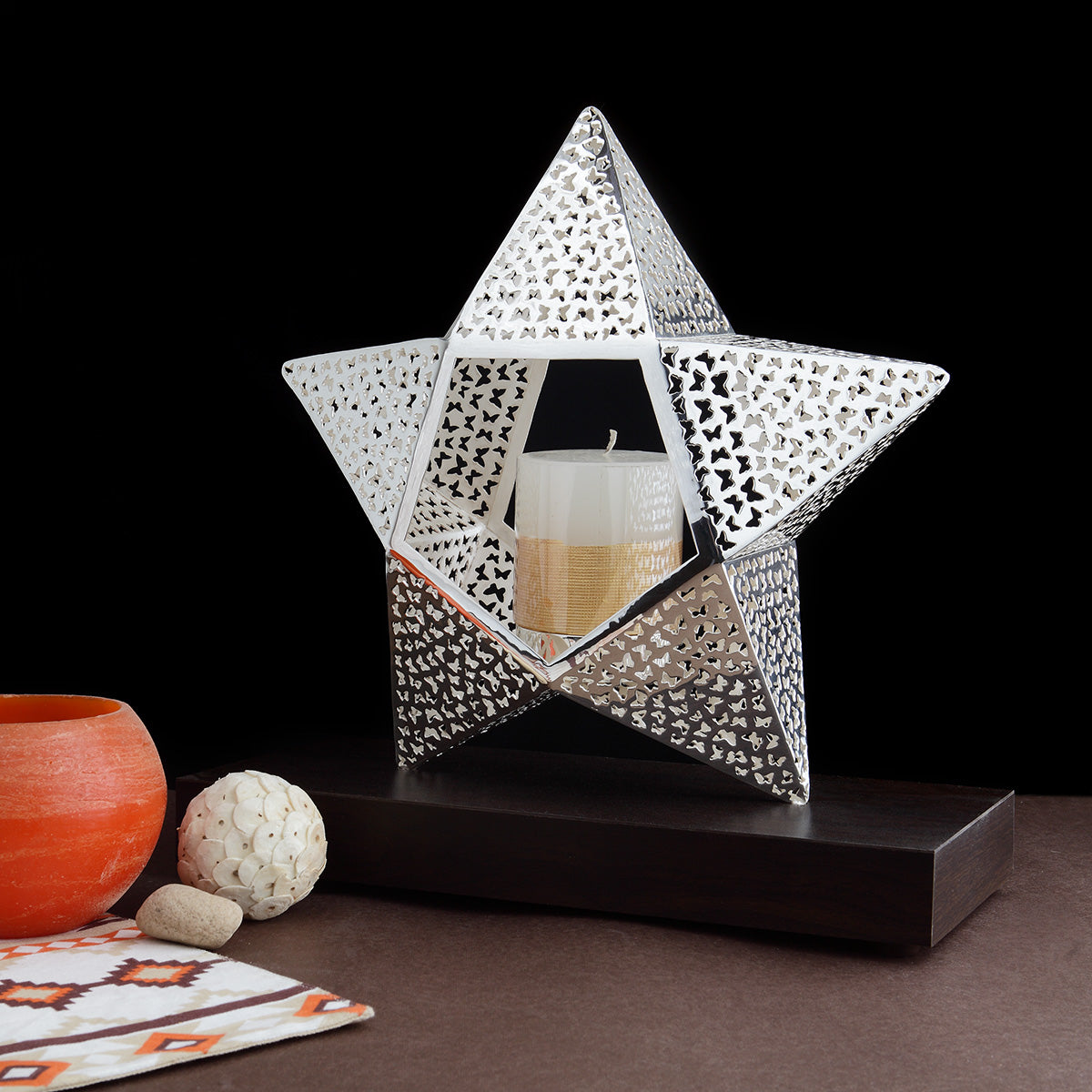 STAR TEA LIGHT HOLDER