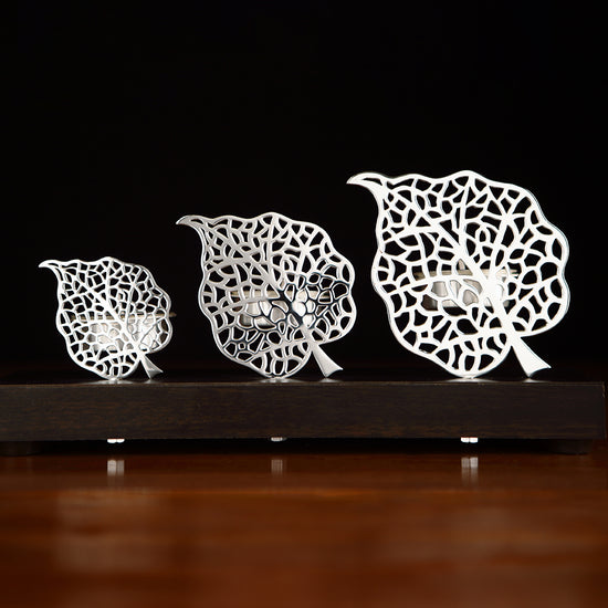 THREE LEAF TEA LIGHT HOLDER