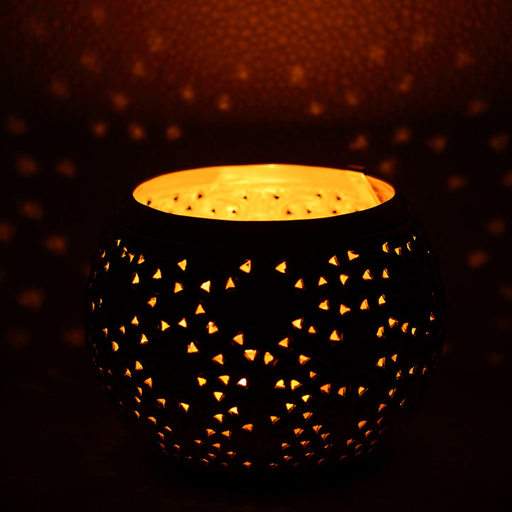 DECORATED TEA LIGHT HOLDER