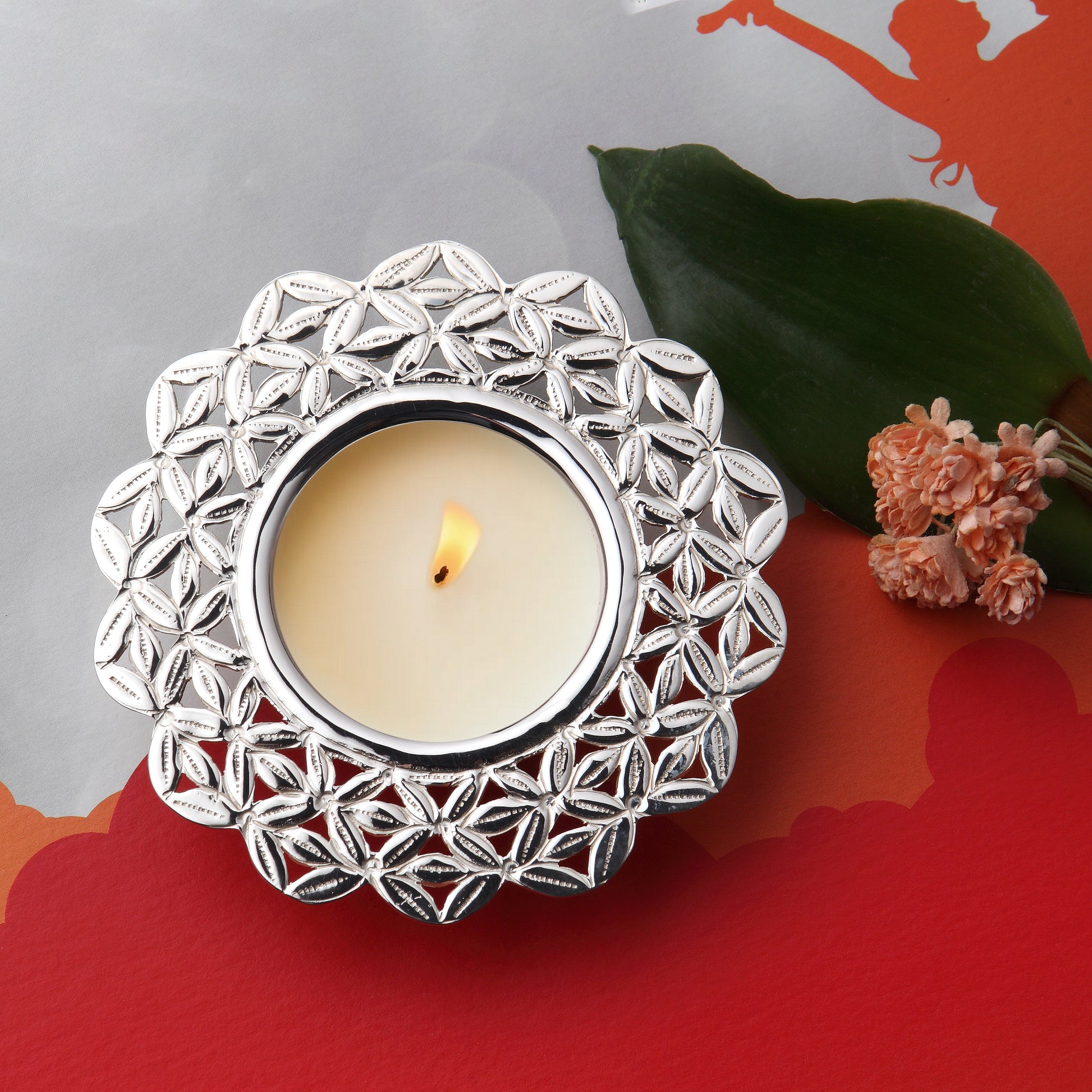 RANGOLI TEA LIGHT HOLDER