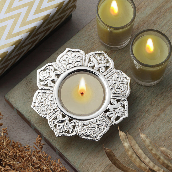 RANGOLI TEA LIGHT HOLDER