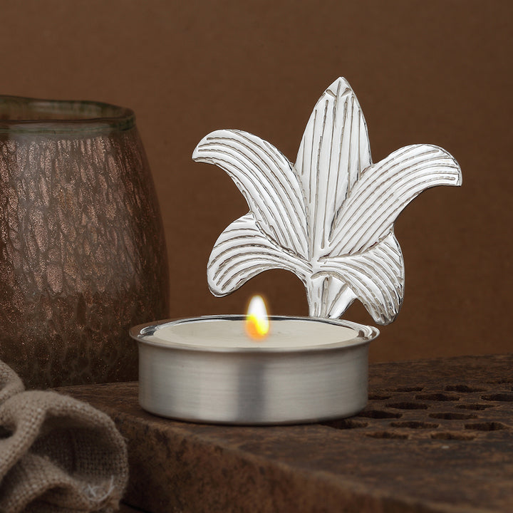 Elegant Lily Tea Light Holder