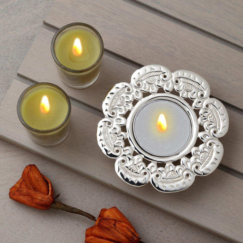 RANGOLI TEA LIGHT HOLDER