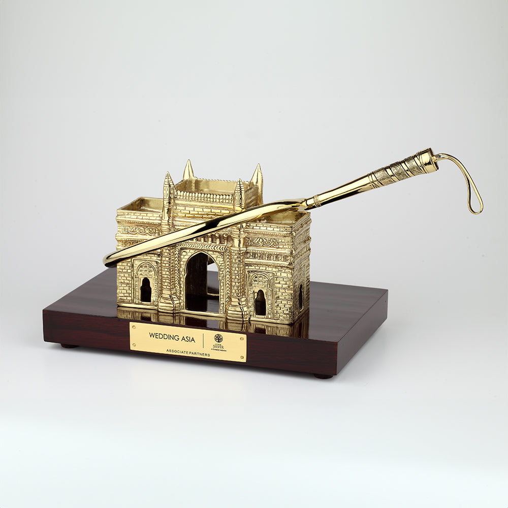 Brass Gateway of India Trophy