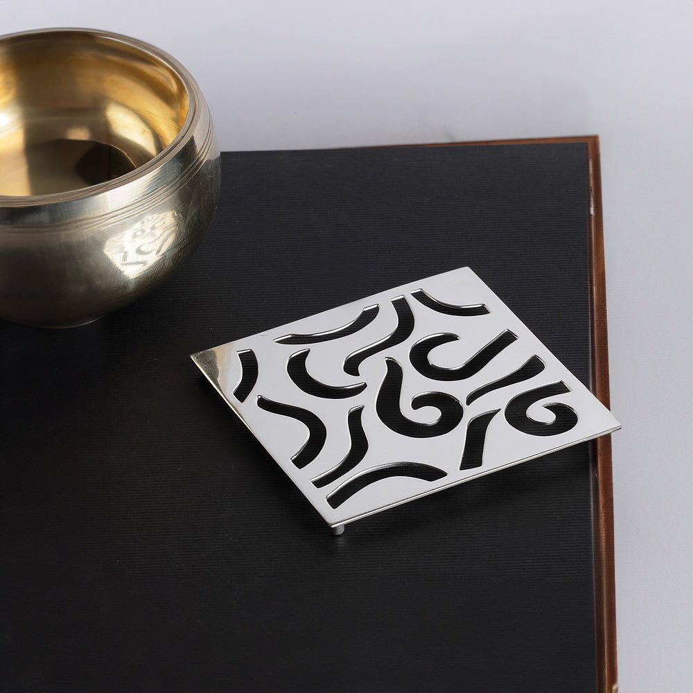 SILVER PLATED COASTERS