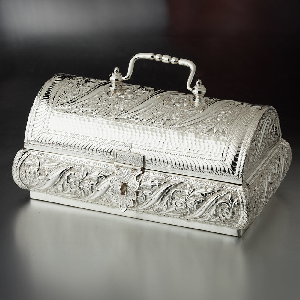 MULTIPURPOSE SILVER PLATED BOX