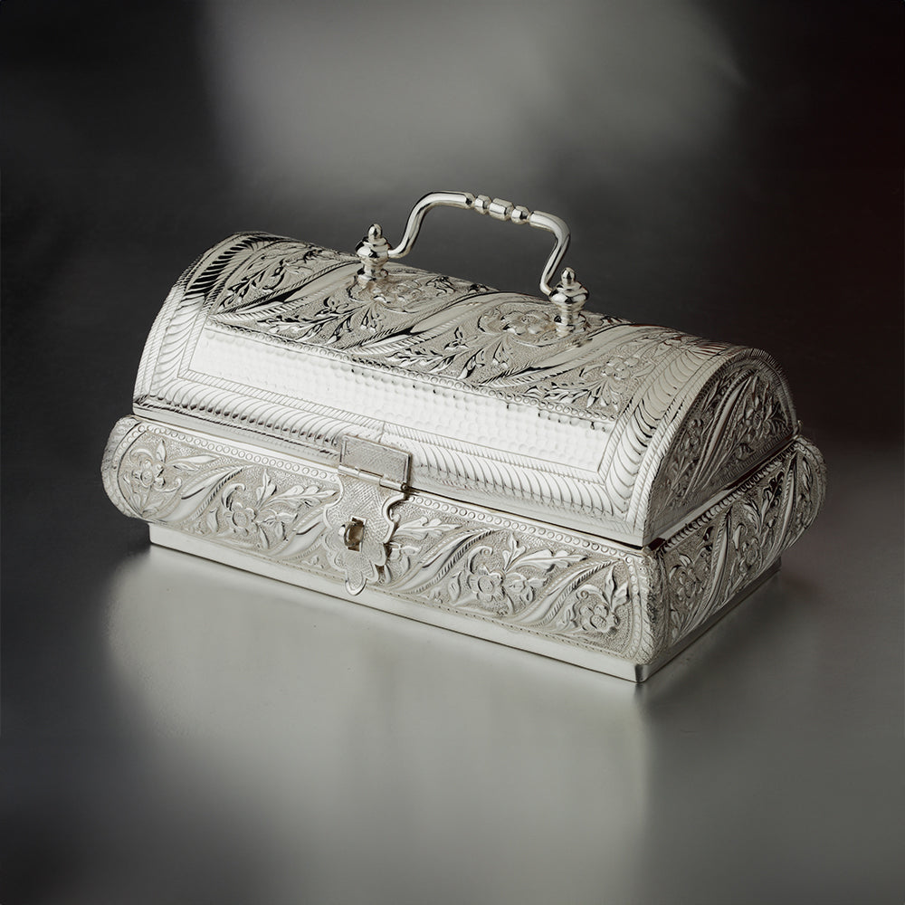 MULTIPURPOSE SILVER PLATED BOX