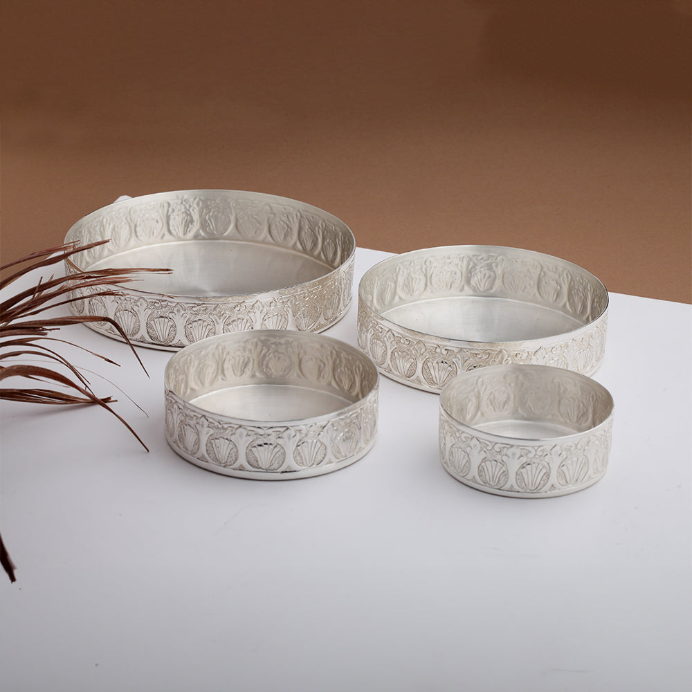 SILVER PLATED BOWL (SET OF 4)