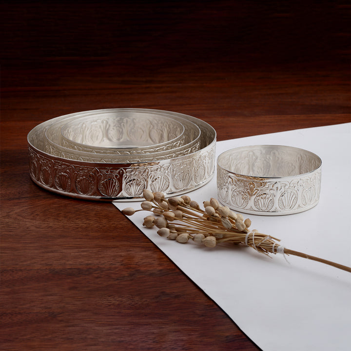 SILVER PLATED BOWL (SET OF 4)