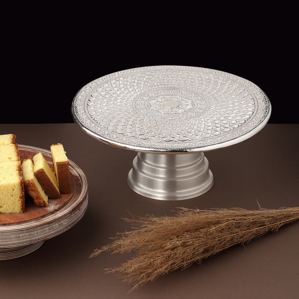 SILVER PLATED CAKE STAND