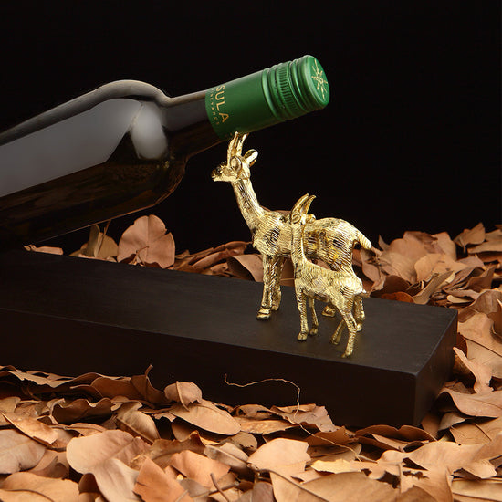 DEER WINE HOLDER