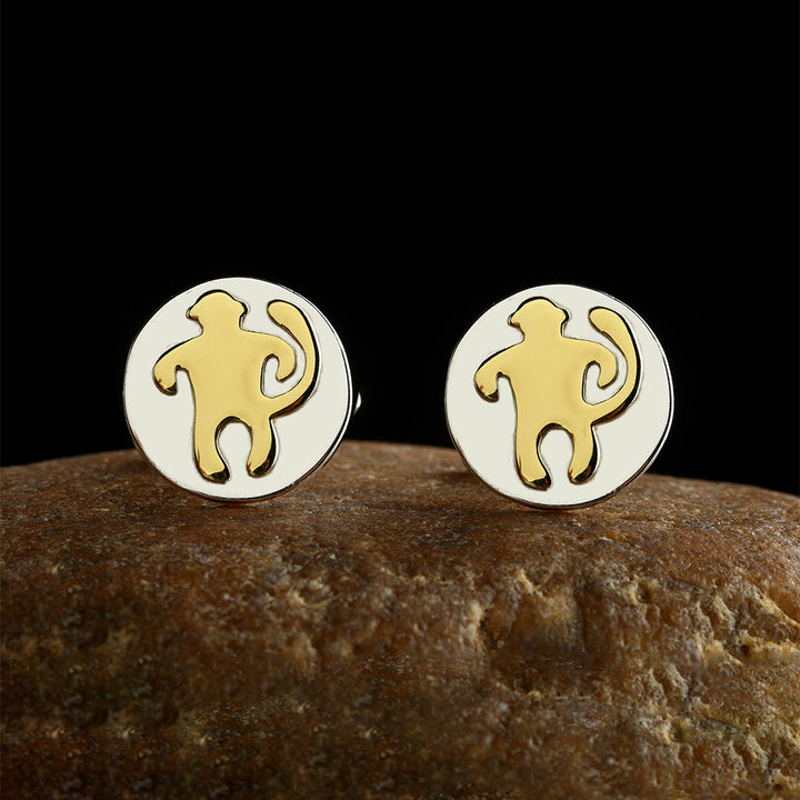 MONKEY CUFFLINK